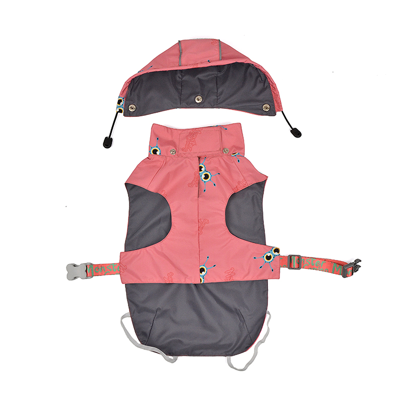 Moster is Coming Dog Rain Jacket