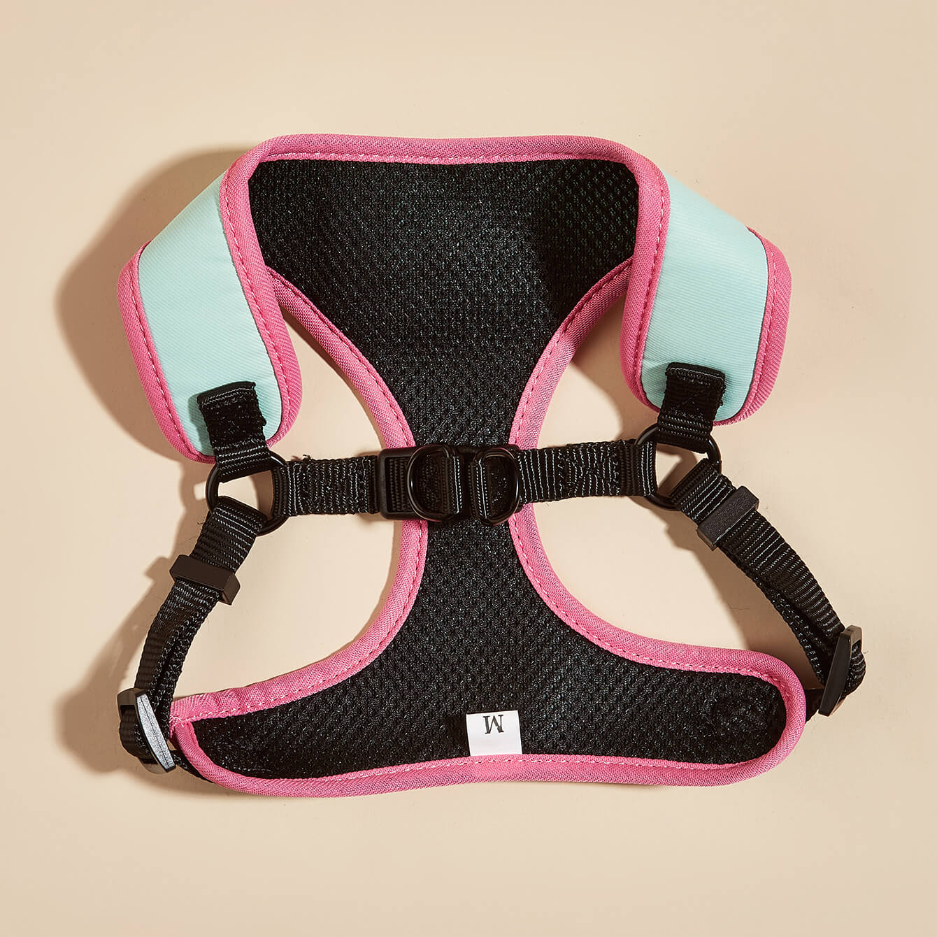 Bow tie solid color dogs harness