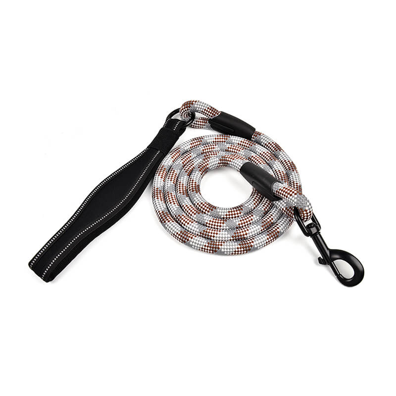 Nylon Reflective Rope Dog Leash Widening Handle