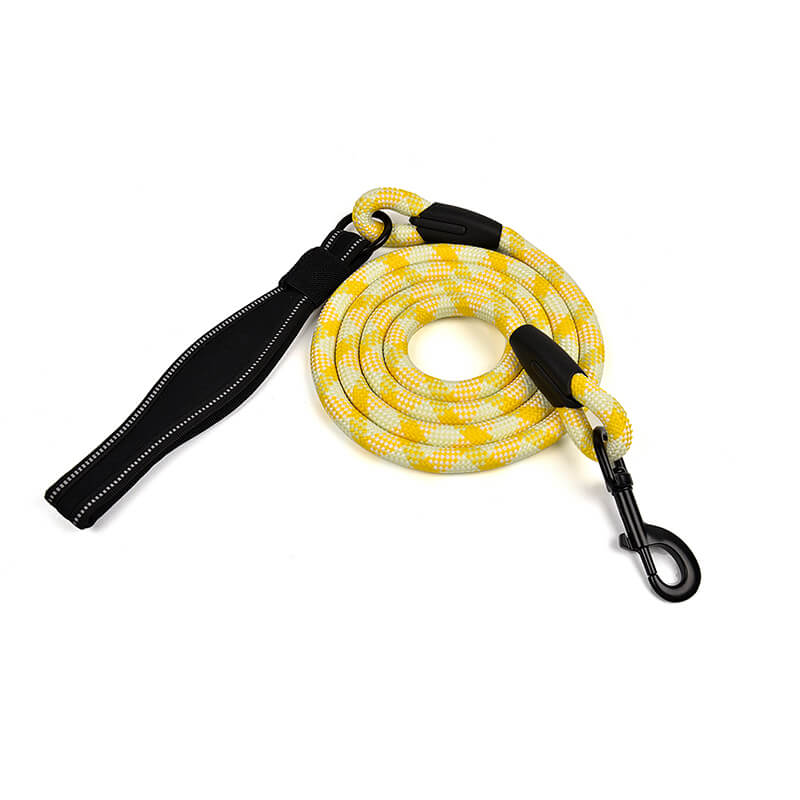 Nylon Reflective Rope Dog Leash Widening Handle