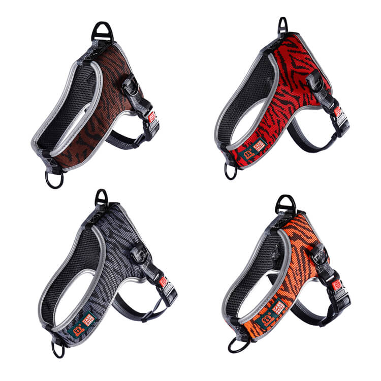 Tiger Stripes Dog Vest Harness
