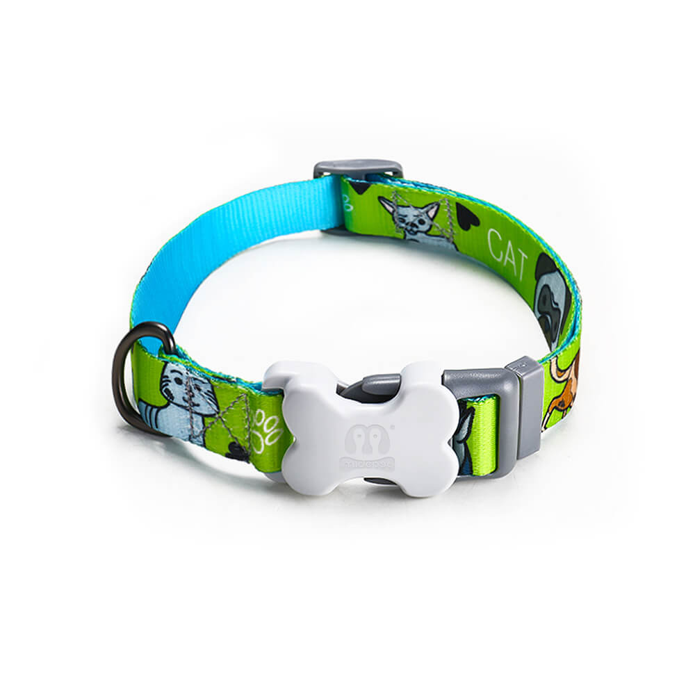 Animal Print Durable Dog Collar