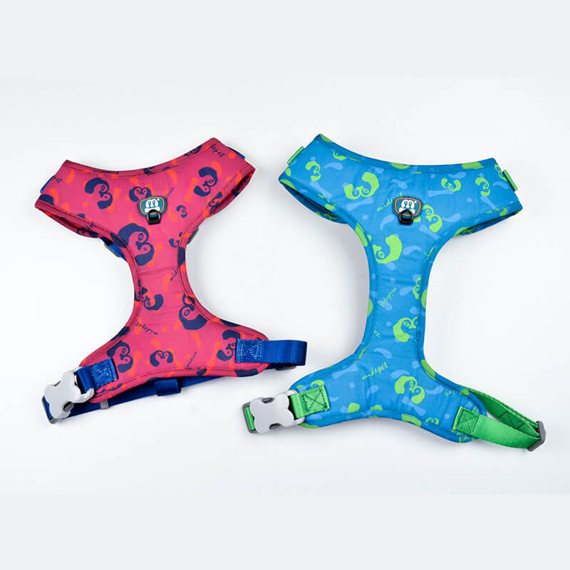 MIDEPET Brand Pattern Printing Dog Harness