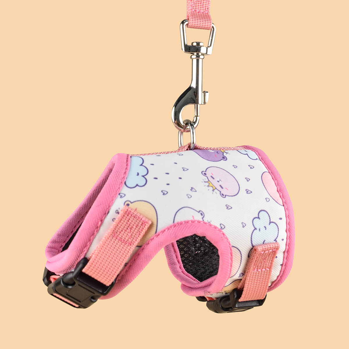 Cartoon Pattern Harness for Small Dogs and Cats