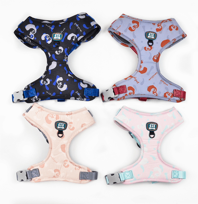 MIDEPET Brand Pattern Printing Dog Harness