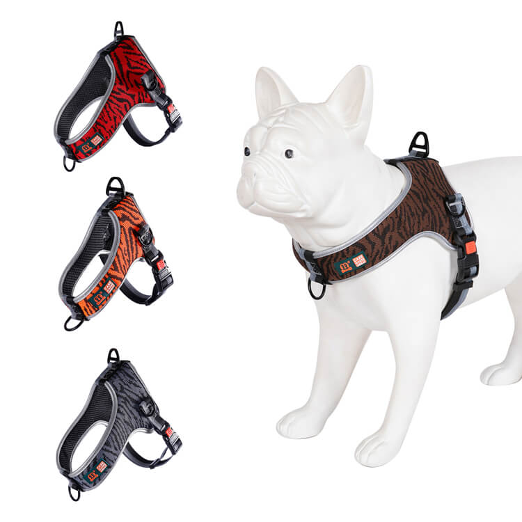 Tiger Stripes Dog Vest Harness