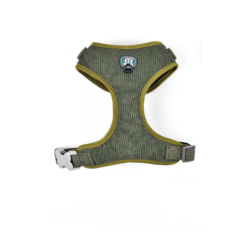 Pet Outing 3 Piece Set Corduroy Harness