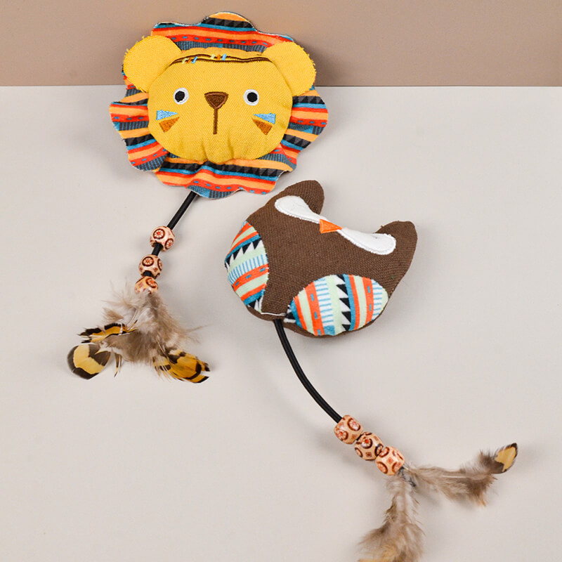 Dog and Cat Plush Toy
