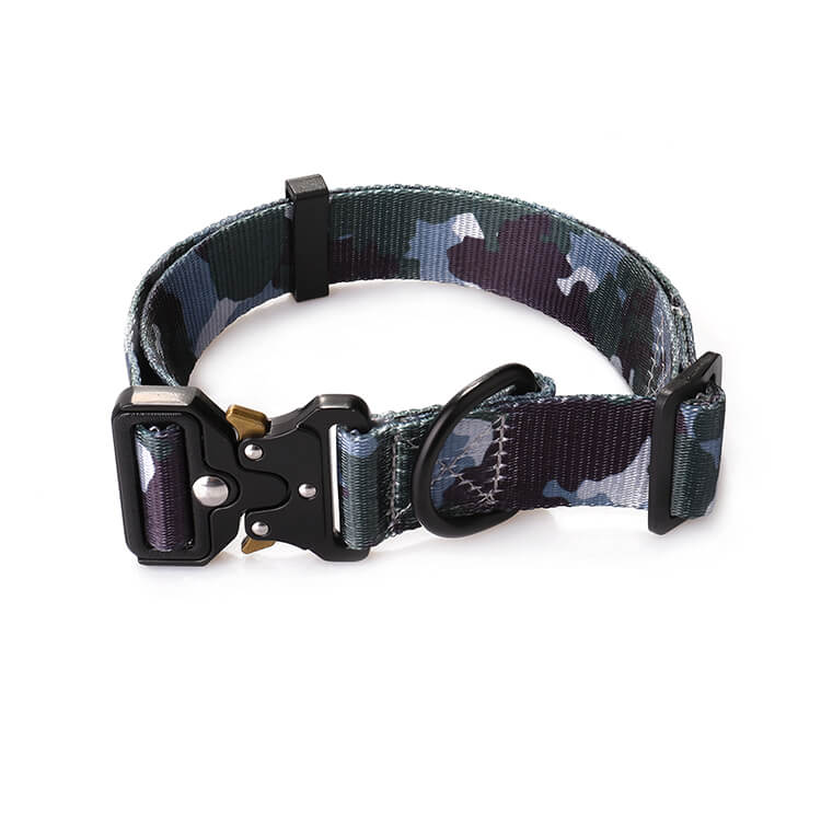 Adjustable Camouflage Dog Collar