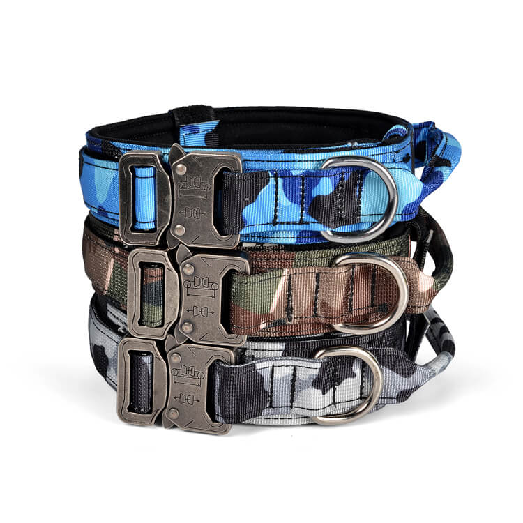 Camouflage Training Dog Collar for Large Dog