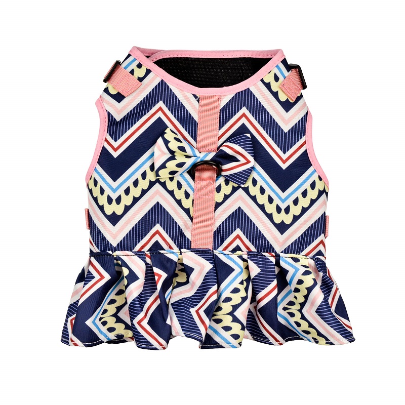 Graffiti Pattern Dress Dog Harness