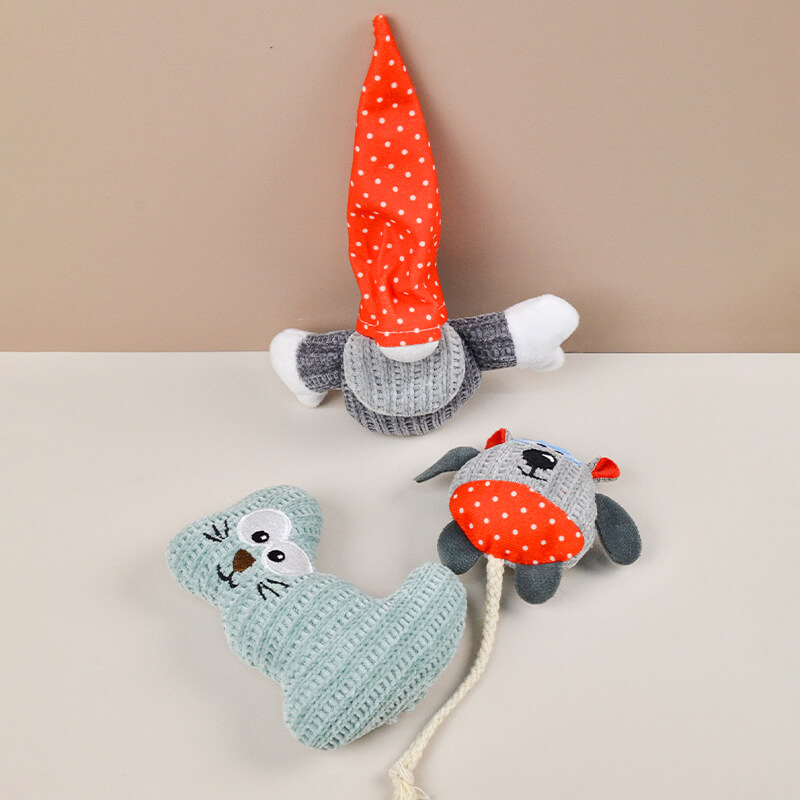 Dog and Cat Plush Toy
