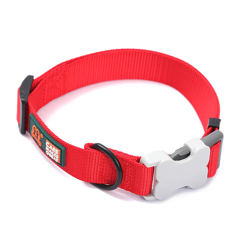 Solid Color Quick Drying Dog Collar