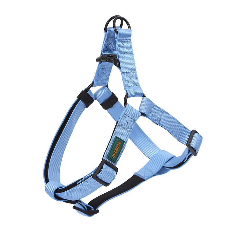 Solid Color Base Dog Harness
