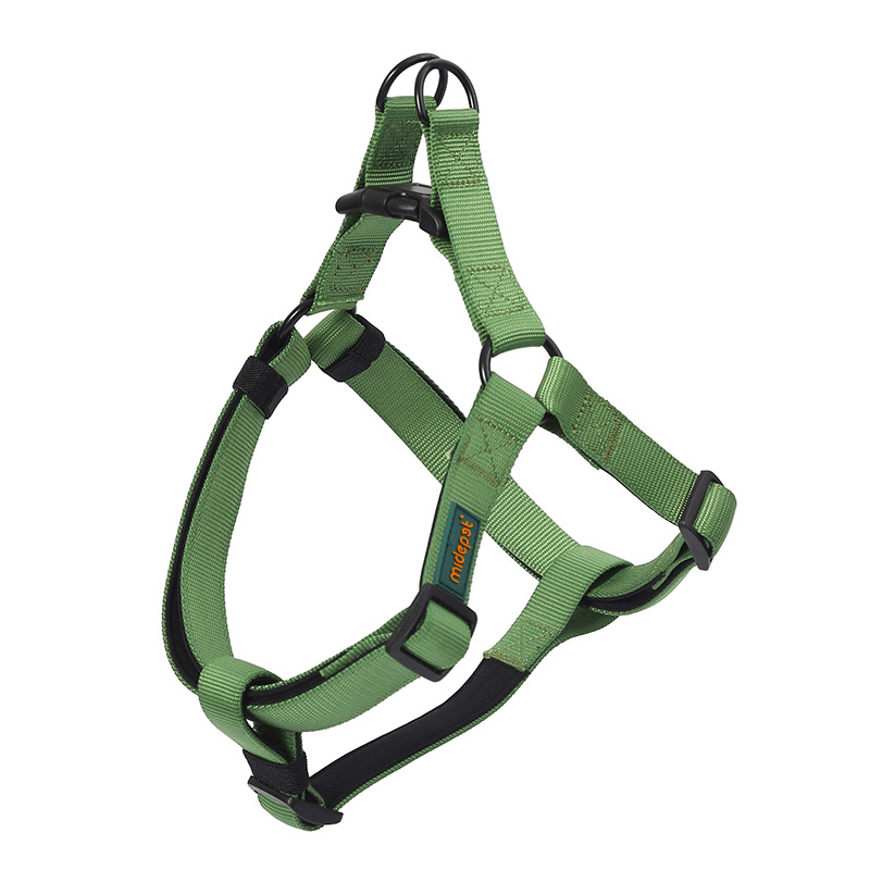 Solid Color Base Dog Harness
