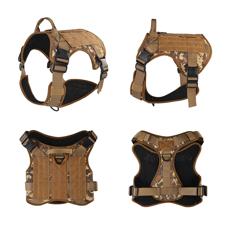 No Pull Dog Harness Vest | Tactical Training Harness for Large Dogs
