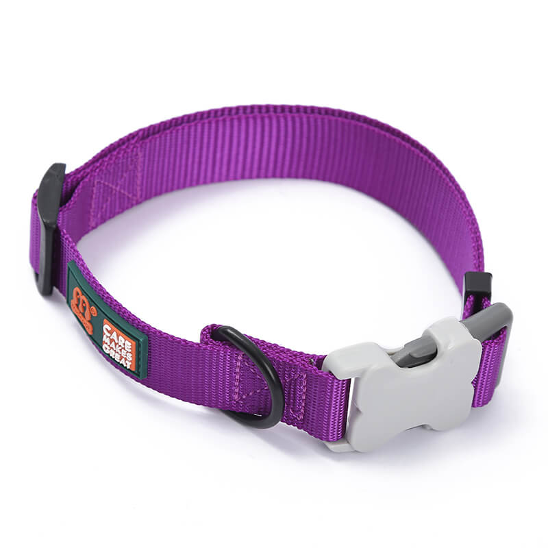 Solid Color Quick Drying Dog Collar