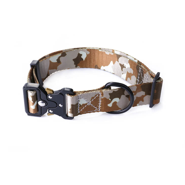Adjustable Camouflage Dog Collar