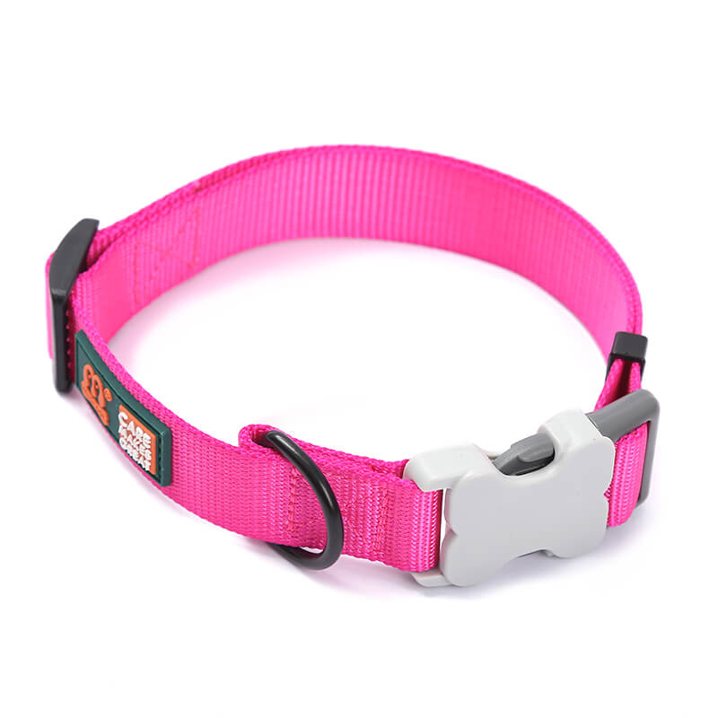 Solid Color Quick Drying Dog Collar