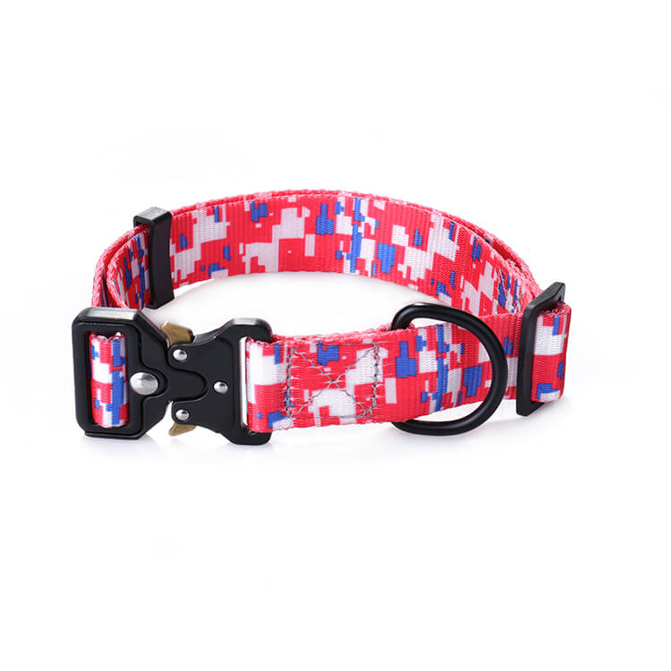 Adjustable Camouflage Dog Collar