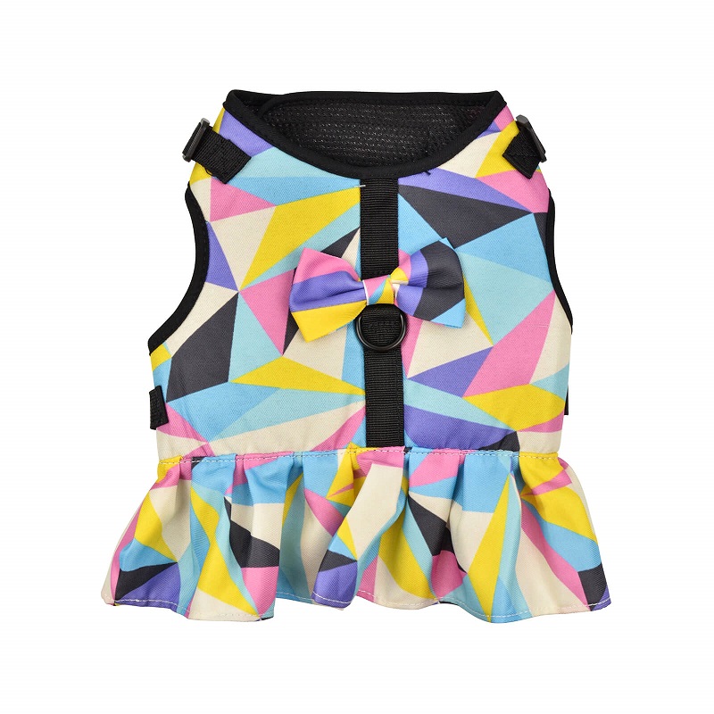 Graffiti Pattern Dress Dog Harness