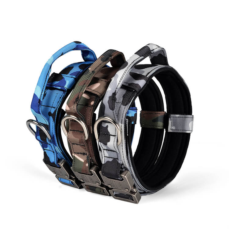 Camouflage Training Dog Collar for Large Dog