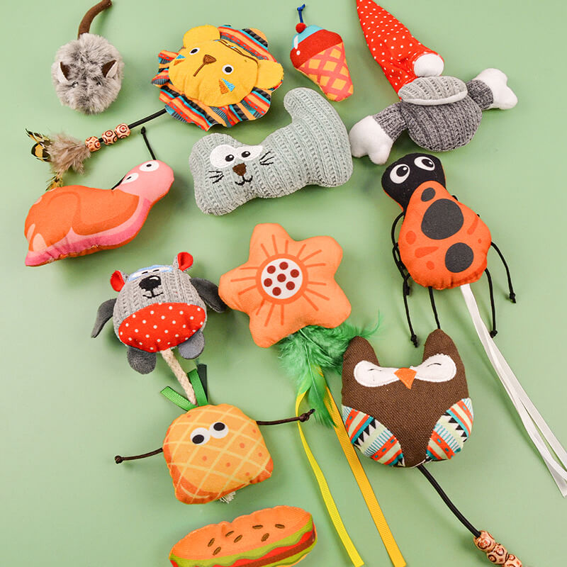 Dog and Cat Plush Toy