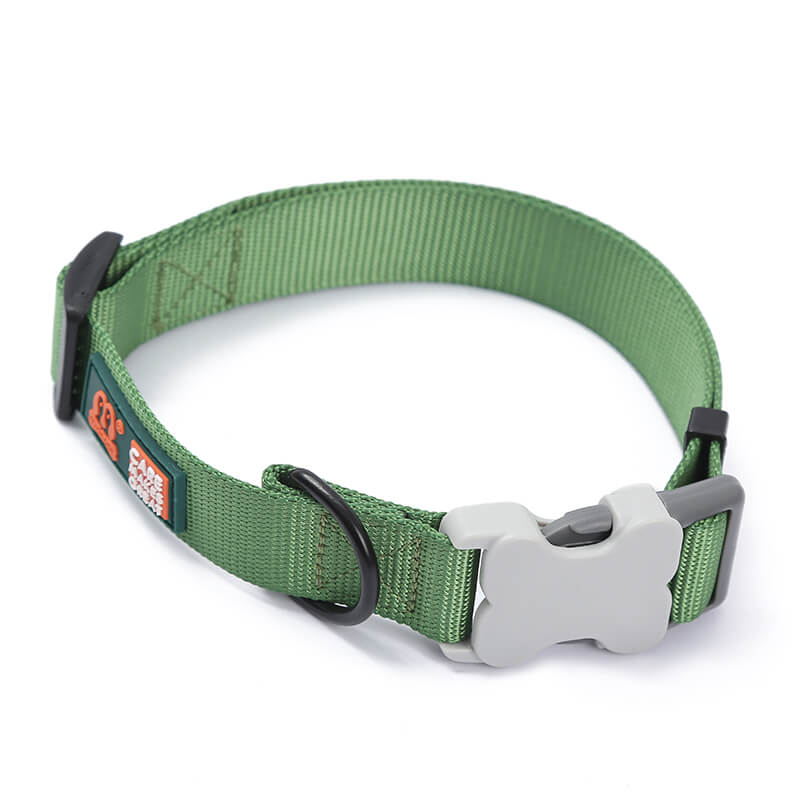 Solid Color Quick Drying Dog Collar