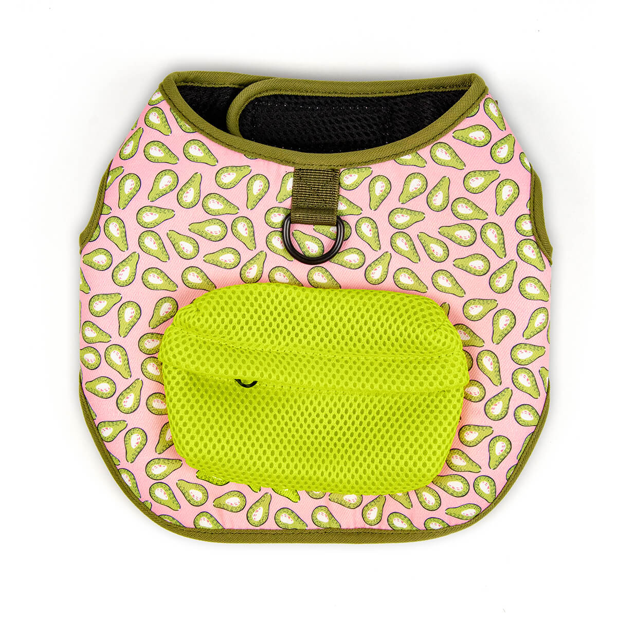 Color Blooming Series Dog Harness with Poop Bag Holder