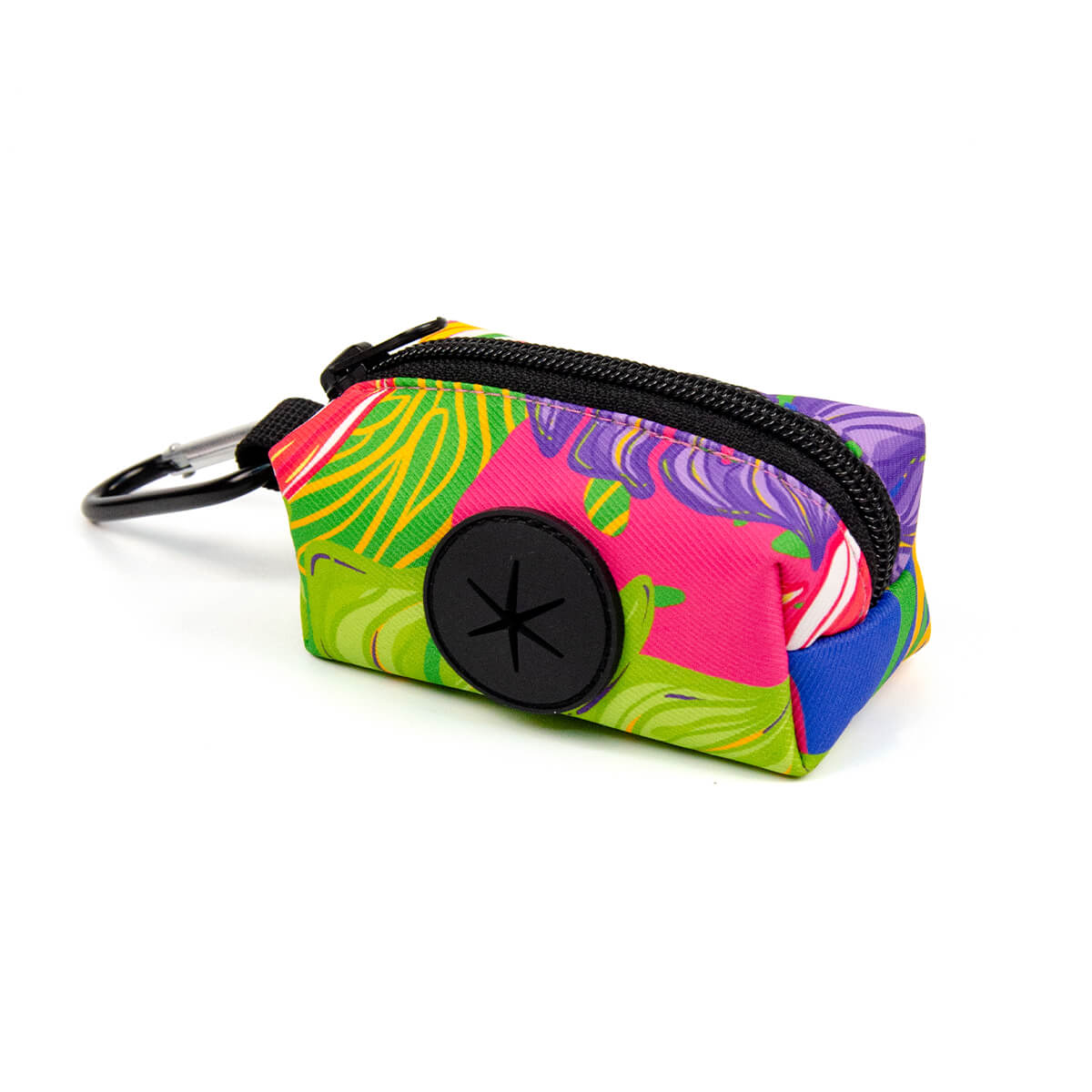Cute Dog Poop Bag Holder for Leash Garden style