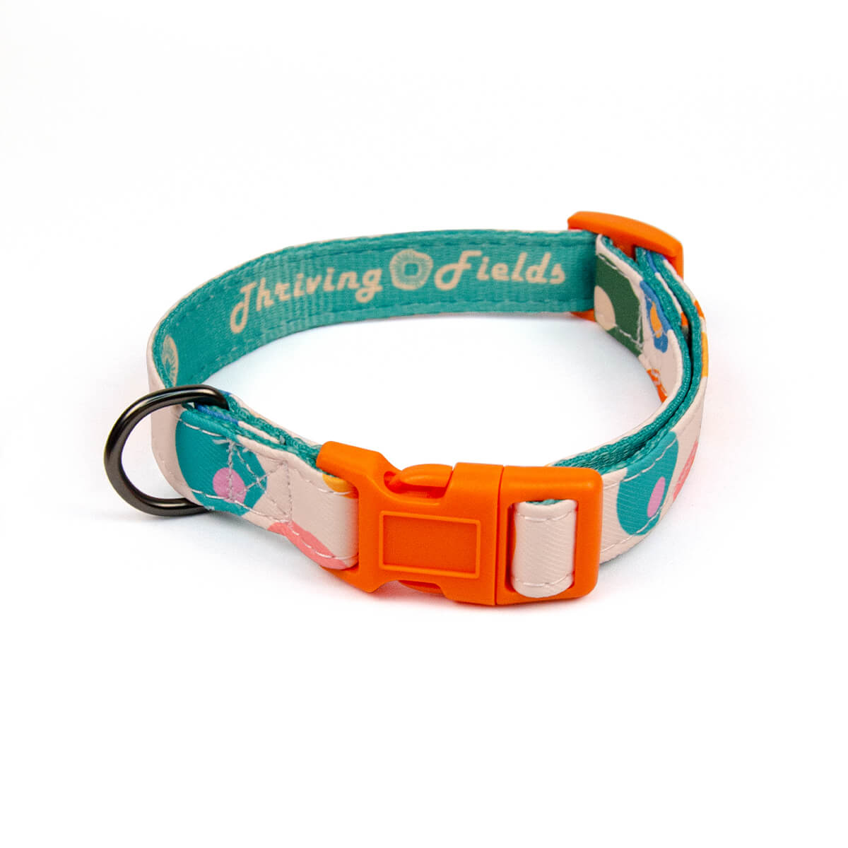 Cute and Strong Dog Collar Garden Style