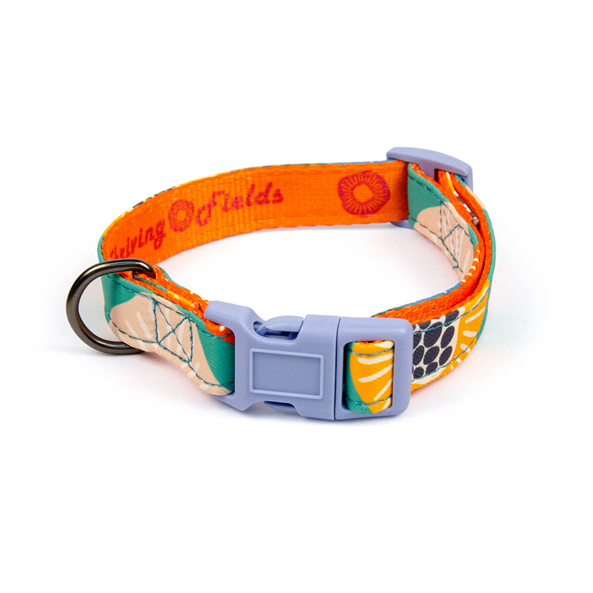Cute and Strong Dog Collar Garden Style