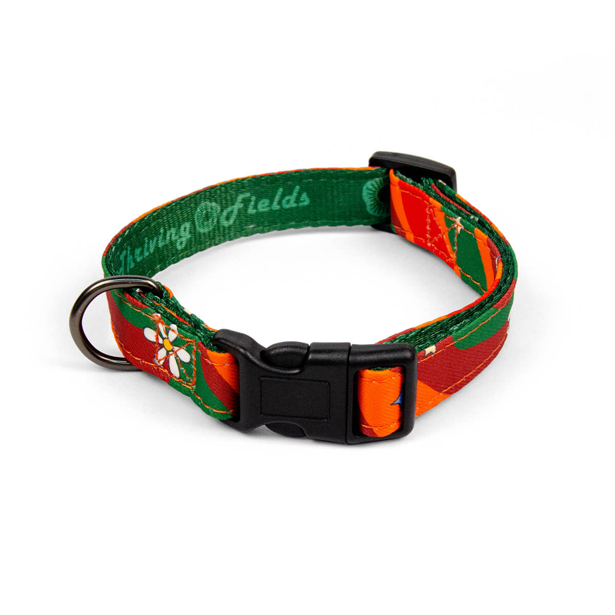 Cute and Strong Dog Collar Garden Style