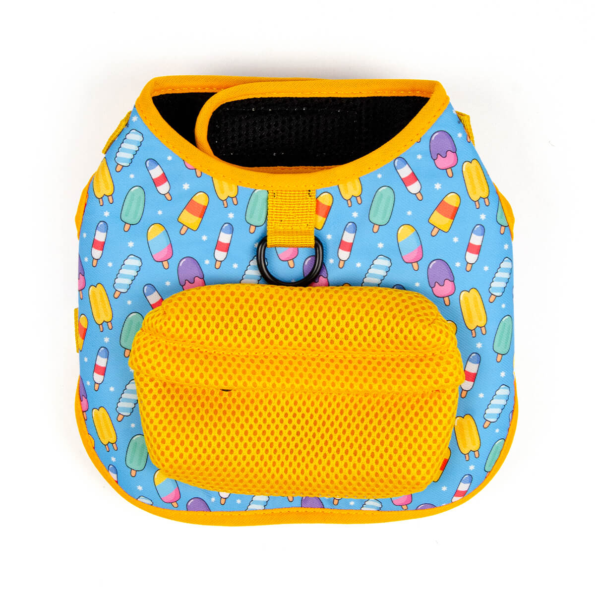 Color Blooming Series Dog Harness with Poop Bag Holder
