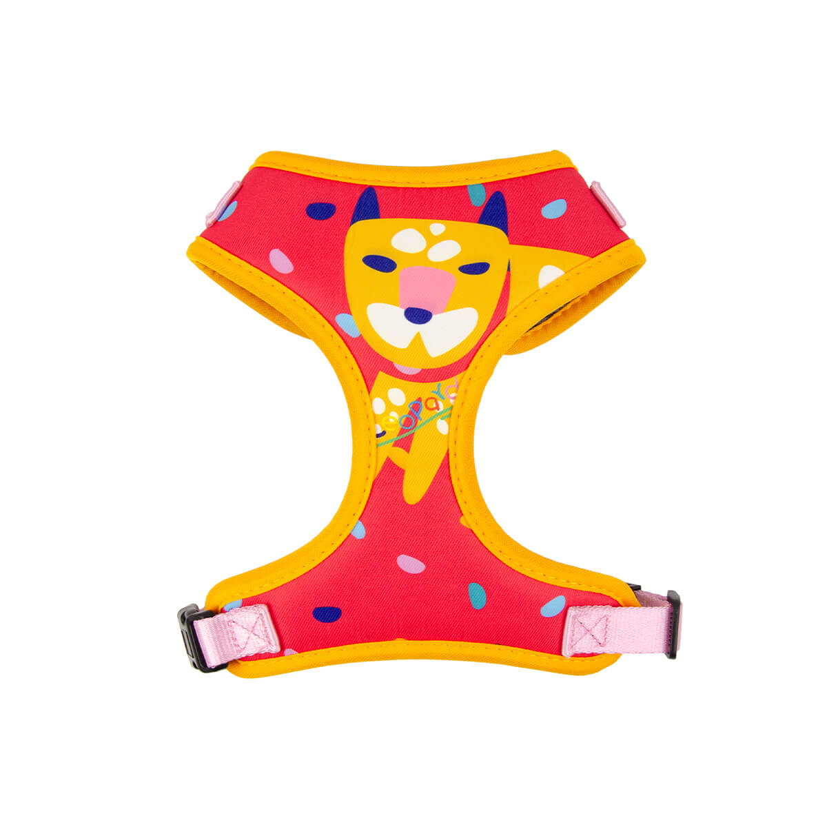 Cute Animal Print Dog Harness