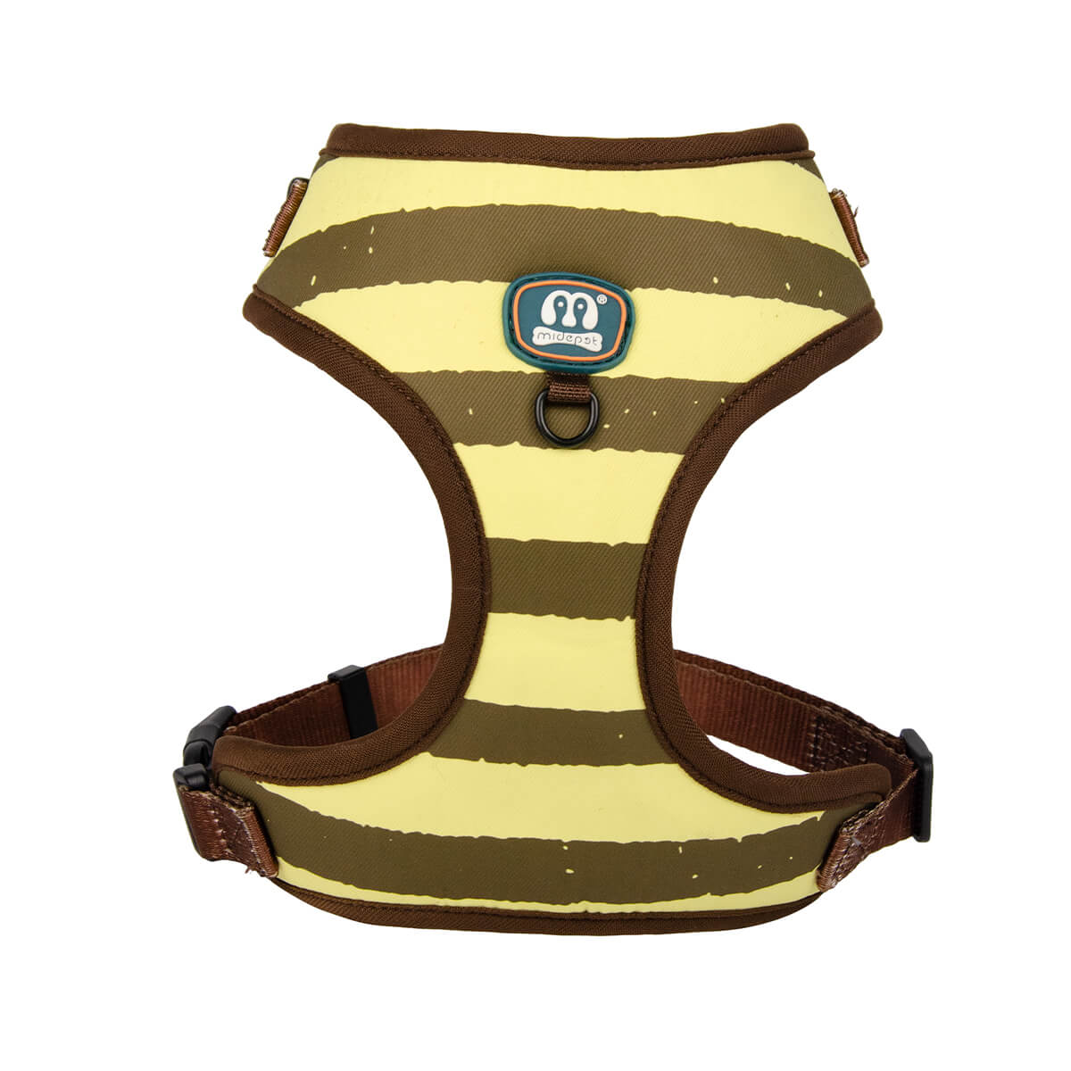 Cute Bee Dog Harness with Poop Bag Holder