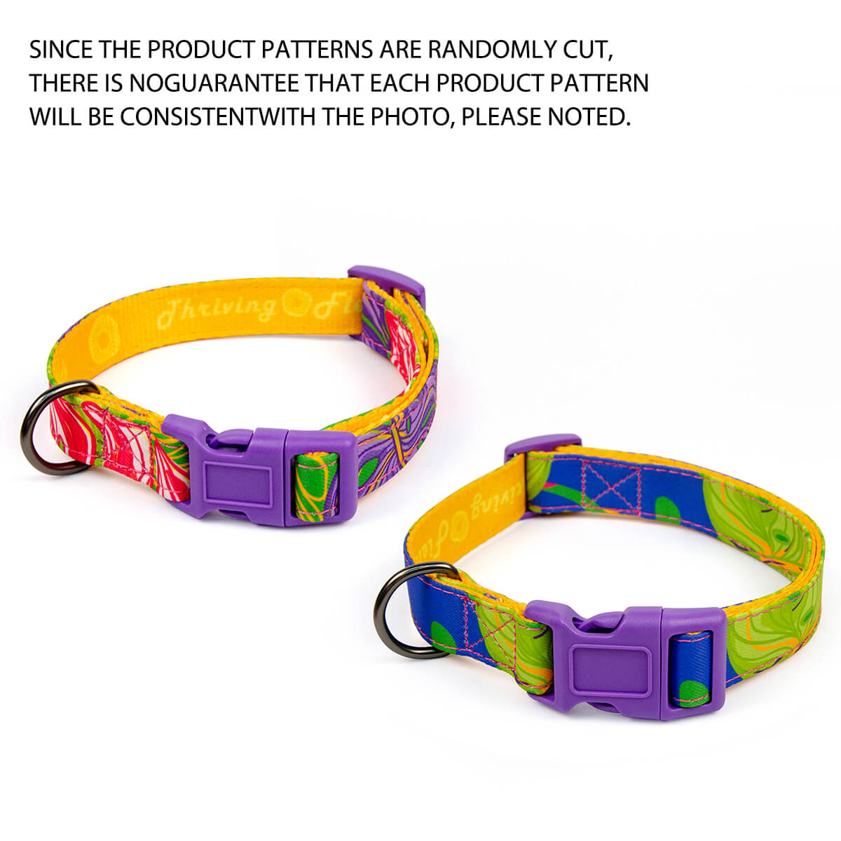 Cute and Strong Dog Collar Garden Style