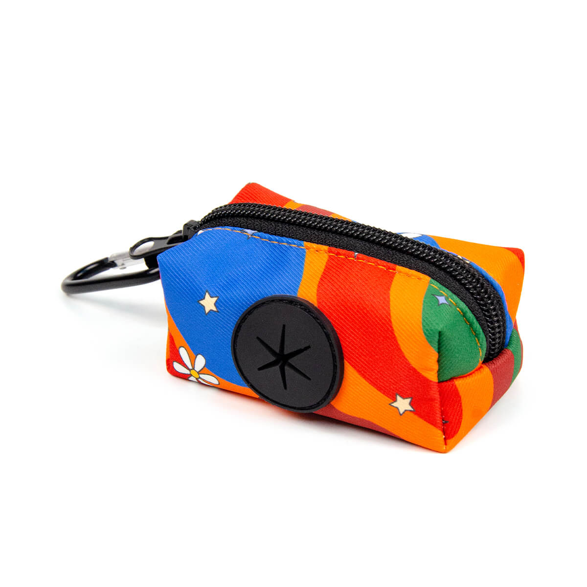 Cute Dog Poop Bag Holder for Leash Garden style