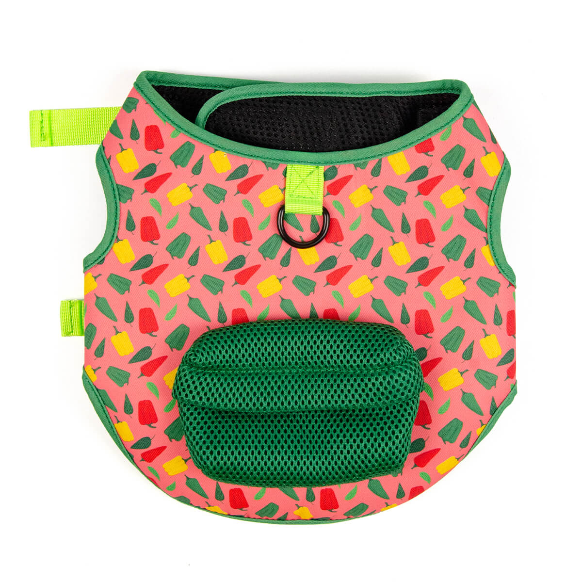 Color Blooming Series Dog Harness with Poop Bag Holder