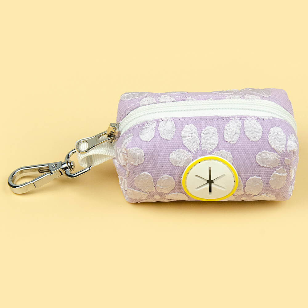 Cute Flower Pattern Outdoor Dog Poop Bag Dispenser