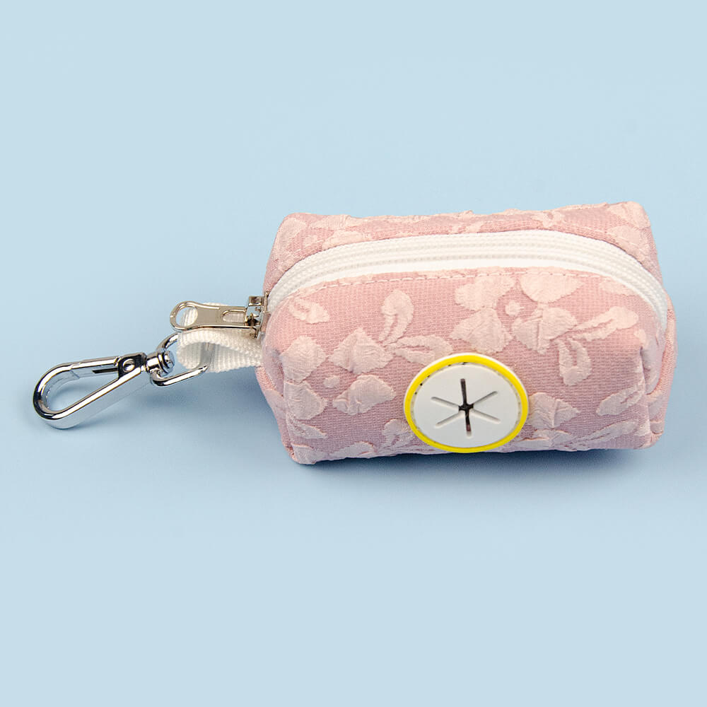 Cute Flower Pattern Outdoor Dog Poop Bag Dispenser