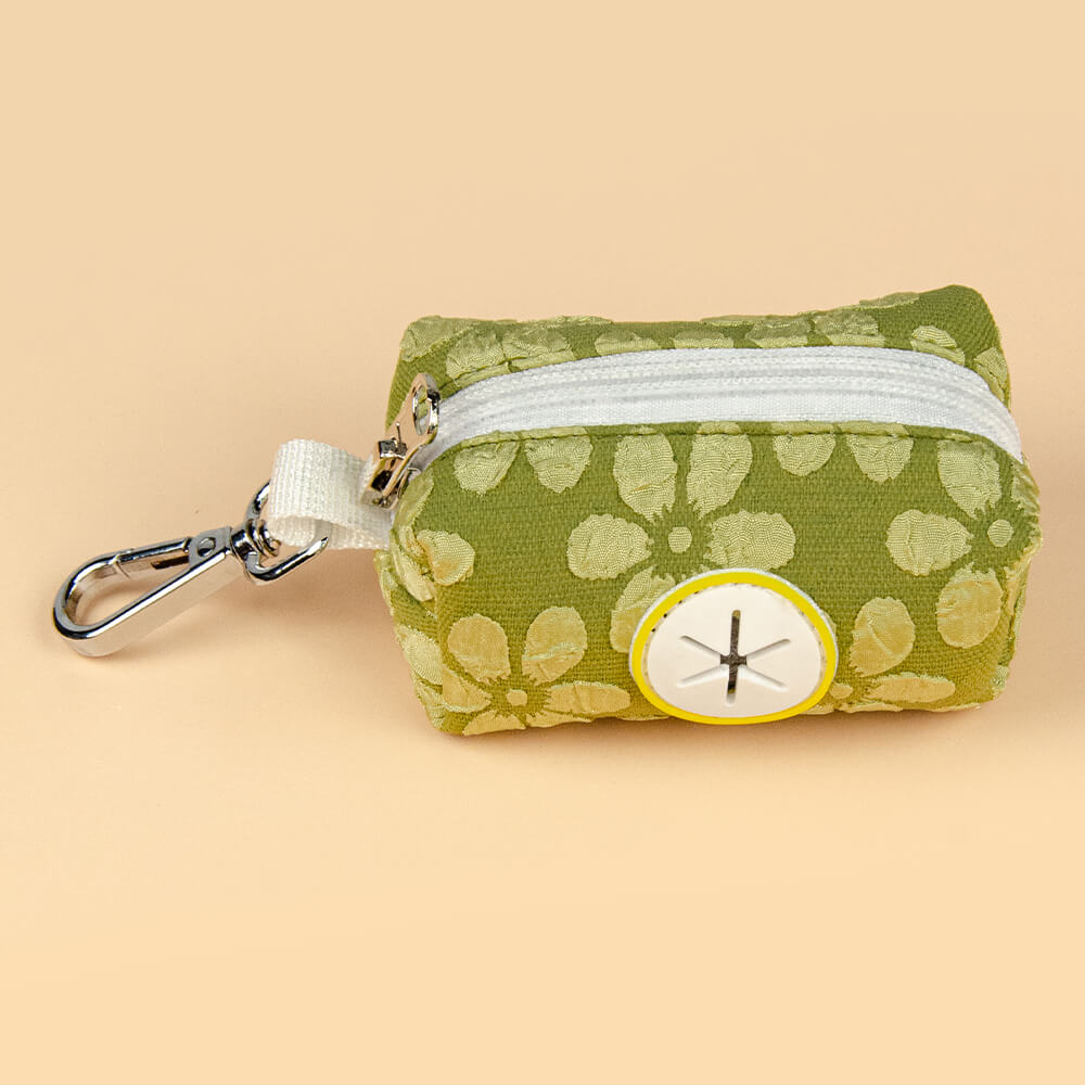 Cute Flower Pattern Outdoor Dog Poop Bag Dispenser
