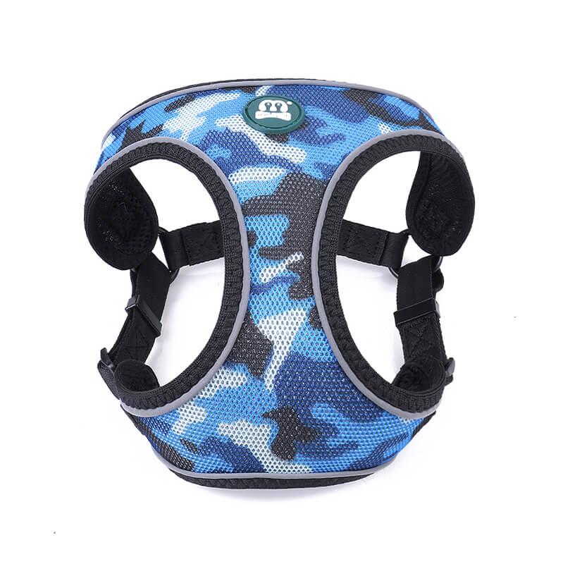 Camouflage Mesh Dog Harness for Medium and Small Dog 