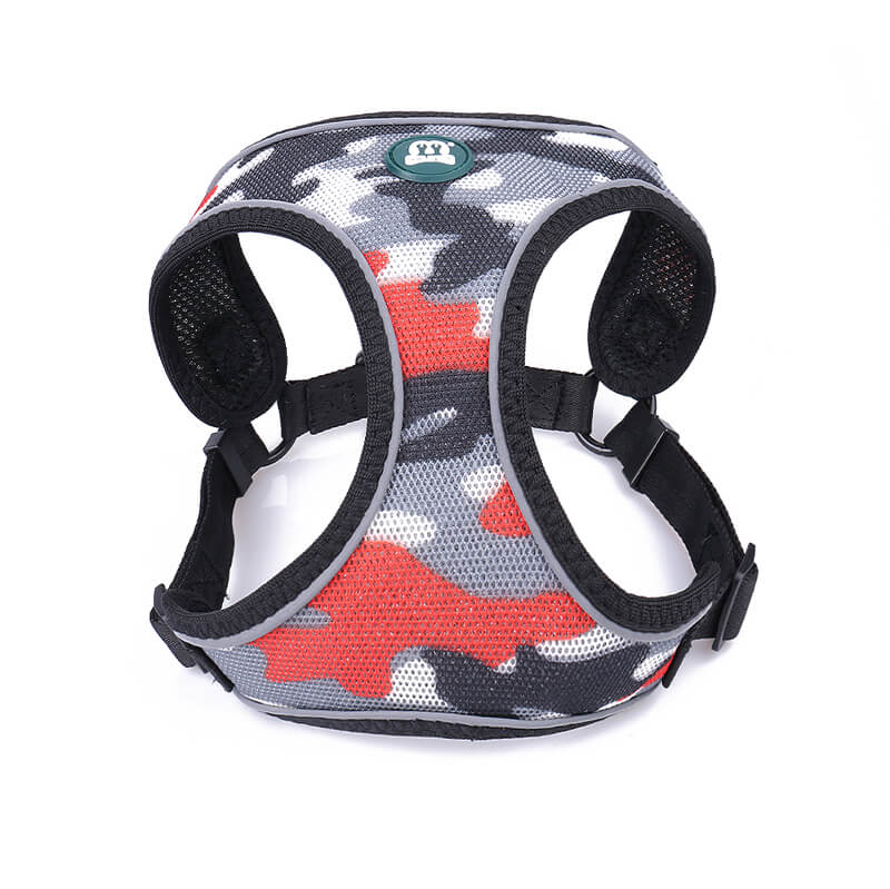 Camouflage Mesh Dog Harness for Medium and Small Dog 