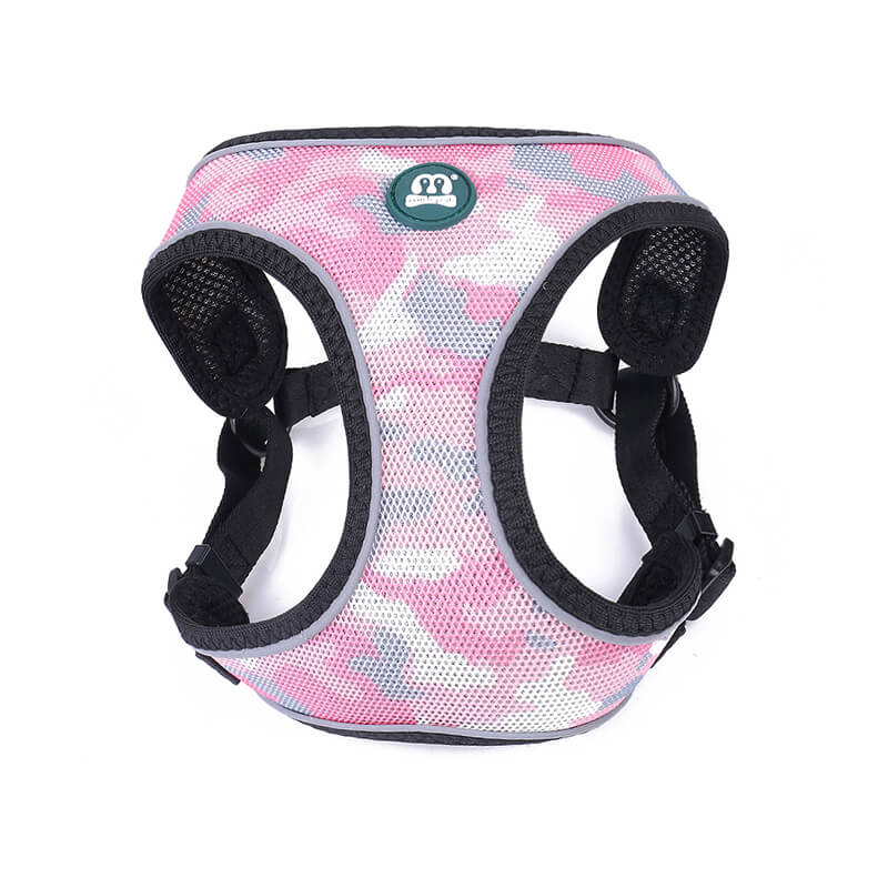 Camouflage Mesh Dog Harness for Medium and Small Dog 