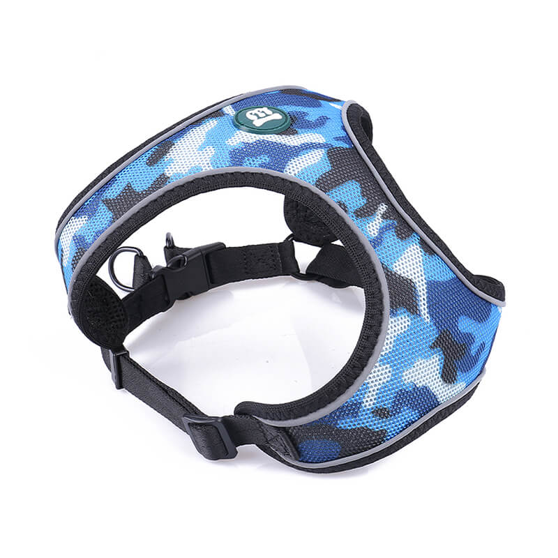Camouflage Mesh Dog Harness for Medium and Small Dog 