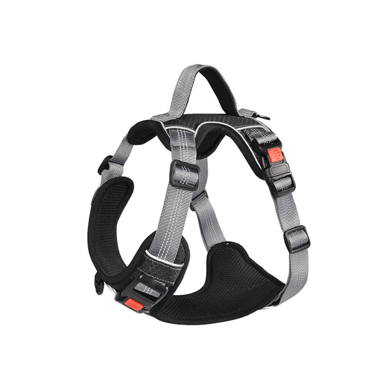 Dog Harness with Handle and Reflective strip