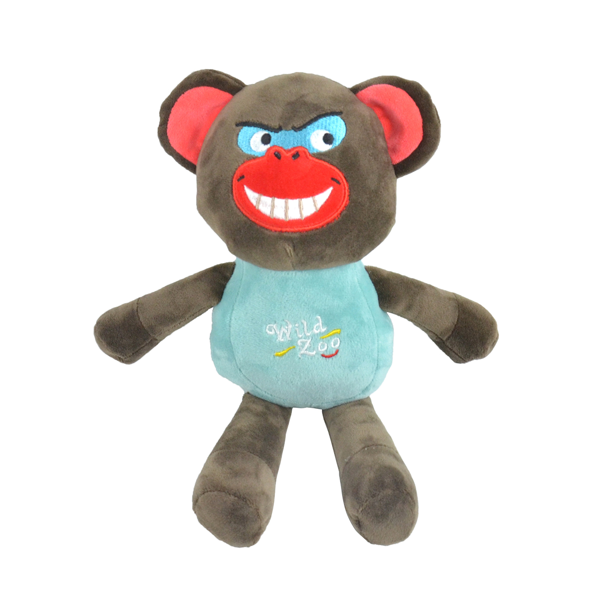 Wild Planet Series Plush Toys for Pets | Squeaky & Dopamine Color Designs