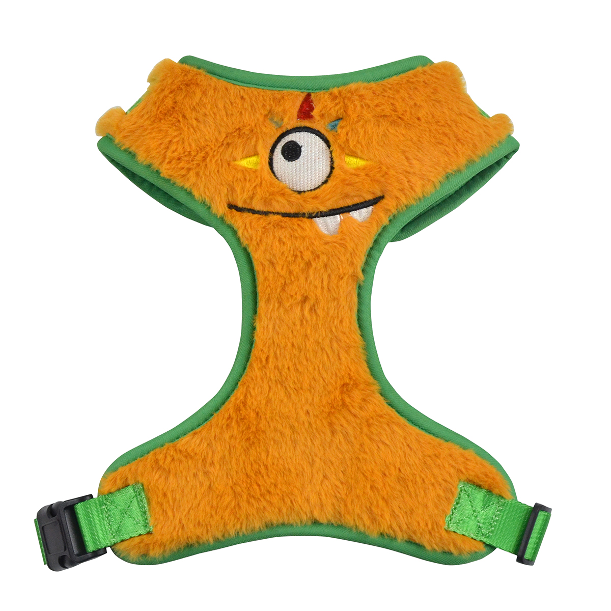 Rabbit Plush Dog Harness | Dopamine Color & Embroidery | 4-Color Options