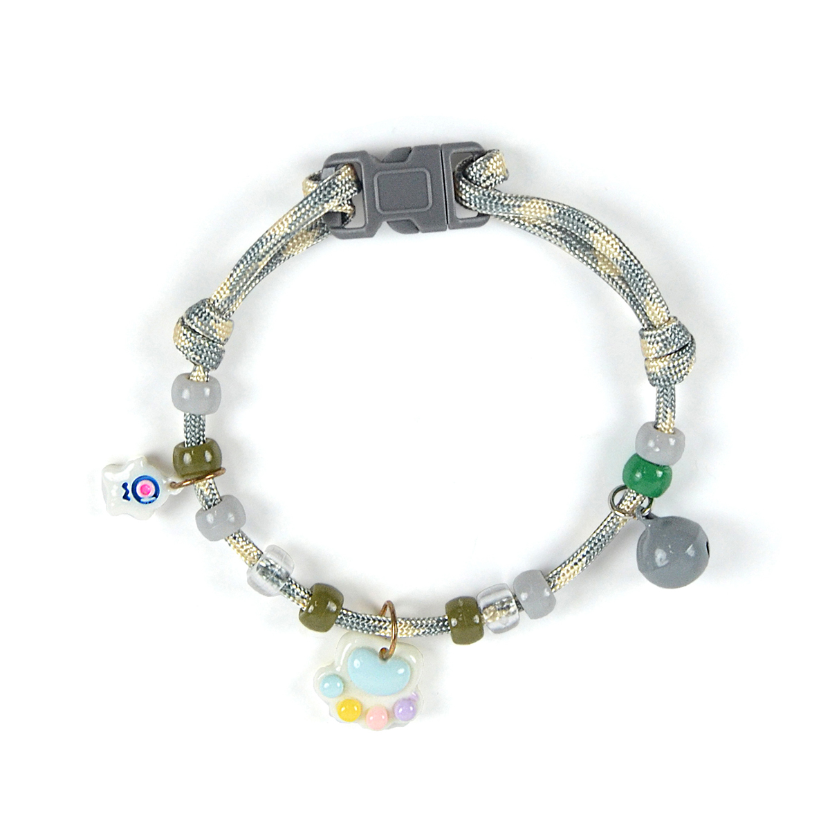 Fashion DIY Pet Cat Beaded Small Dog Cat Calming Collar Necklace Decoration